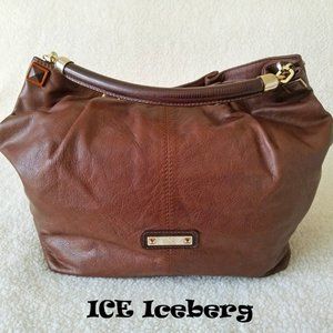 EUC Ice Iceberg Leather Hobo Bag